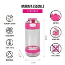 Ver imagem 6 de Garrafa 550ml Jacki Design - Pink