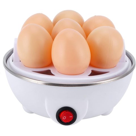Super Cozedor de Ovos Vapor em 3 Minutos - Mole/médio/duro