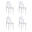 Ver imagem 1 de Kit com 4 Cadeiras para Sala de Jantar Viena