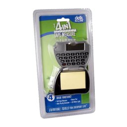 Trena com 4,9 M de Extensão, Pequena Lanterna, Calculadora e Bloco de Anotações Cables Unlimited - 3