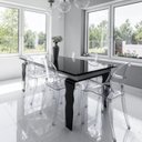 Ver imagem 4 de Kit com 2 Cadeiras para Sala de Jantar Versalhes Transparente/Incolor