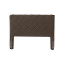 Ver imagem 3 de Cabeceira Cama Box Queen 1,60m Estofada Capri Veludo Marrom