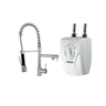 Kit Torneira Monocomando Escovada Cozinha + Aquecedor Lorenzetti Versátil 127v - 1