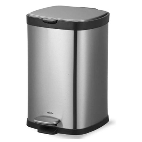 Lixeira Frame Aço Inox com Pedal 12 Litros