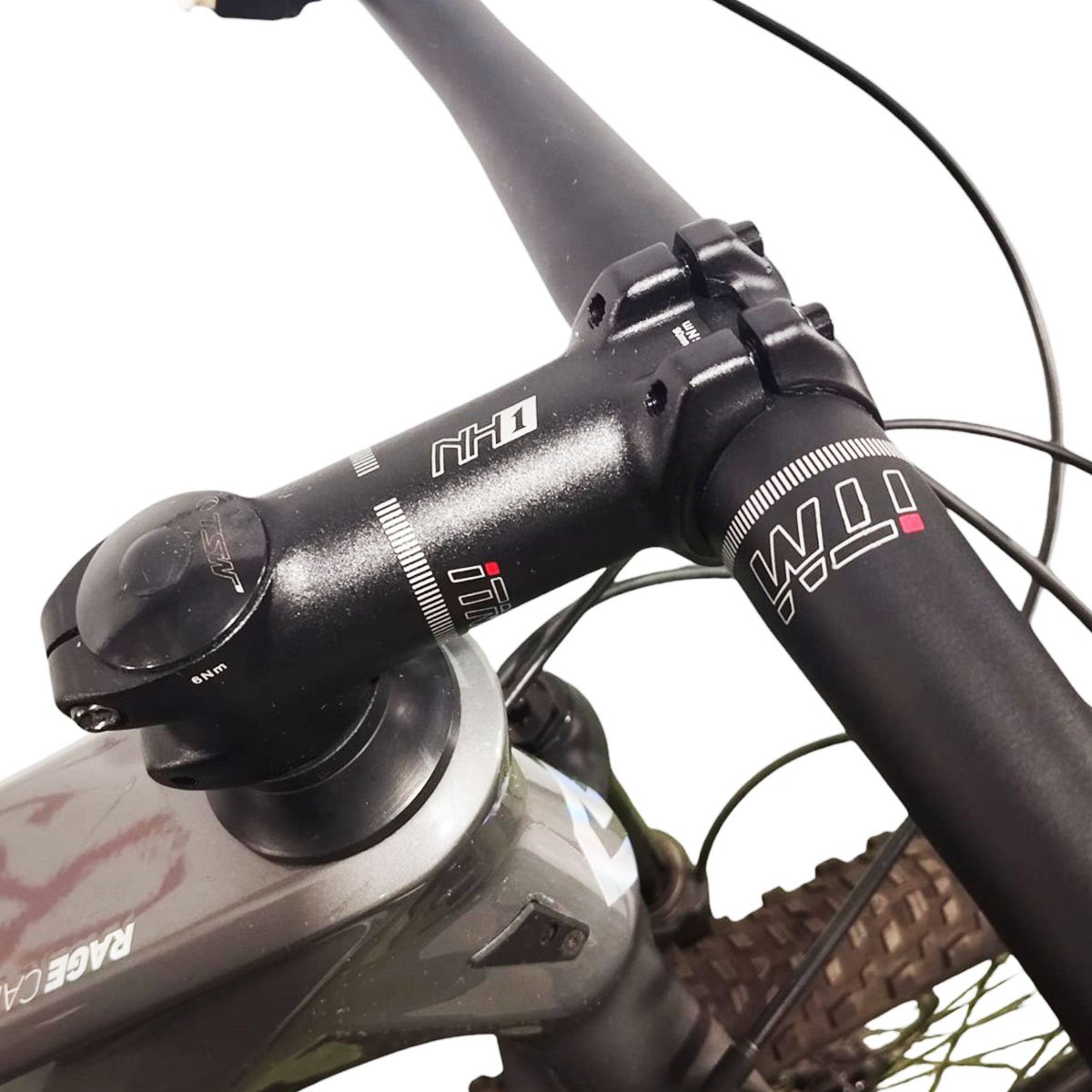 Bicicleta Aro 29 Rava Rage Carbon 12v Sram Tam. 19 Cinza - 8