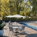 Ver imagem 3 de Cadeira de Alumínio para Jardim e Varanda Pipa