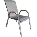 Ver imagem 1 de Cadeira de Alumínio para Jardim e Varanda Pipa