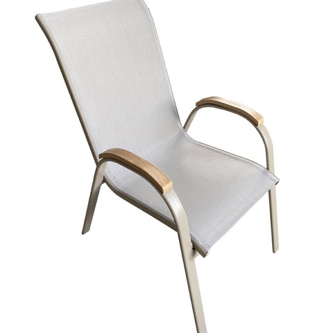 Cadeira de Alumínio para Jardim e Varanda Pipa