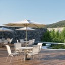 Ver imagem 3 de Kit com 4 Cadeiras de Alumínio para Jardim Pipa