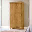 Ver imagem 2 de Guarda-roupa Solteiro 2 Portas 2 Gavetas Antares