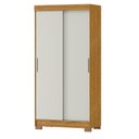 Ver imagem 3 de Guarda-roupa Solteiro 2 Portas 2 Gavetas Antares