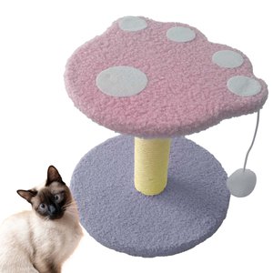 Arranhador para Gatos Bola Brincadeira Arranhar Brincar Pet Shop Sisal Descanso Macio Confortável An