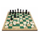 Ver imagem 1 de Jogo de Xadrez Tabuleiro em Madeira 40x40 Cm - Pais&filhos