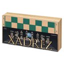 Ver imagem 2 de Jogo de Xadrez Tabuleiro em Madeira 40x40 Cm - Pais&filhos