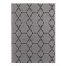 Tapete Funcional Hexagonal 52 Grafite 0,50x0,80m - 1