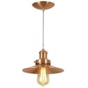 Ver imagem 1 de Pendente Industrial 22 Cm Retro Nordic New Cobre