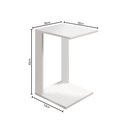 Ver imagem 6 de Mesinha De Canto Para Encaixe Lateral Ao Sofá Sala Madeira