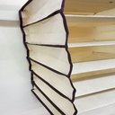 Ver imagem 4 de Organizador Guarda Roupa 6 Prateleiras Sapateira Vertical Closet Armario Cabide Portatil Mala Viagem