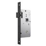 Fechadura Porta Madeira Banheiro Wc Lavabo Preta Stam 40mm - 3