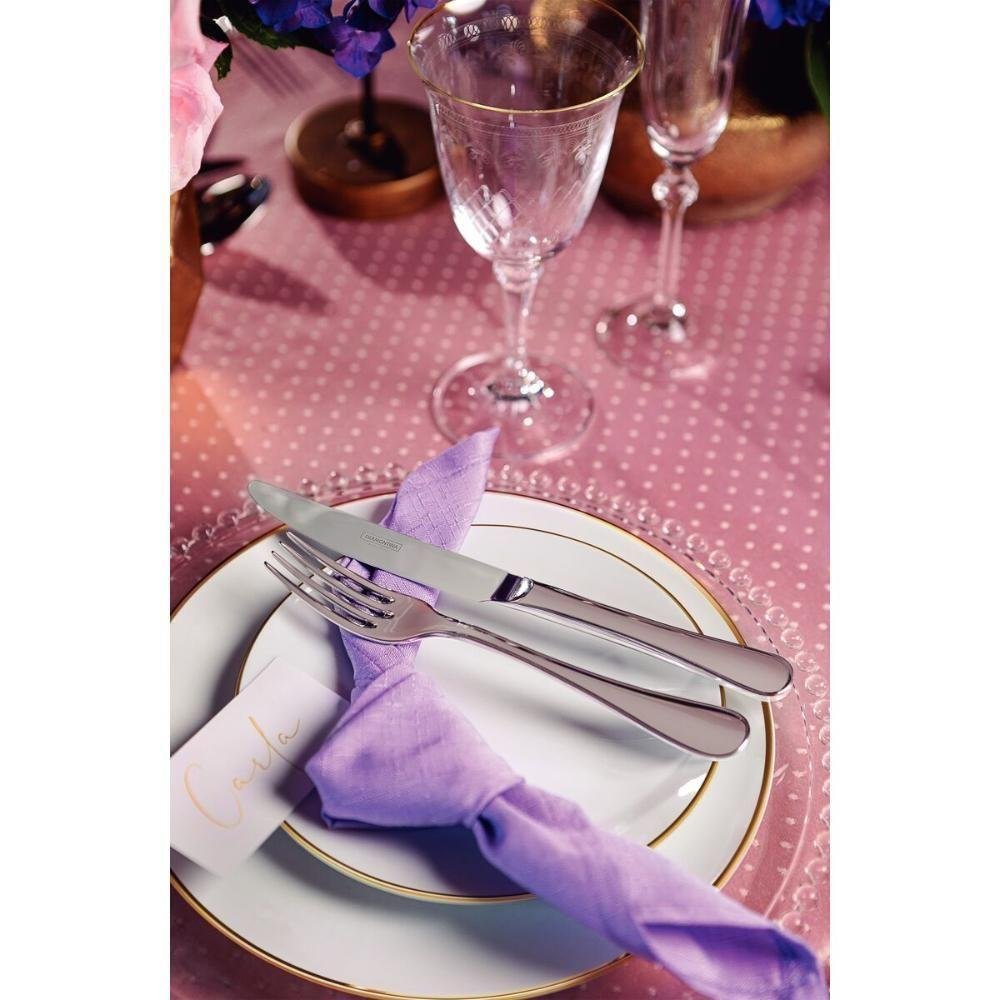 Prato Raso Tramontina Anna em Porcelana com Filete de Ouro 28 Cm - 2