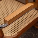 Ver imagem 4 de Cadeira Cesca com Braço Tela Sextavada e Base Aço Cromado - 70893