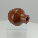 Ver imagem 5 de Vaso Decorativo de Madeira Natural 15x15x15cm Enfeite Sala Mesa Estante Aparador