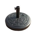 Ver imagem 1 de Base Ombrelone Central para Jardim e Varanda Preto