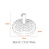 Base Ombrelone Central para Jardim e Varanda - 2
