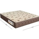 Ver imagem 2 de Colchão Casal Espuma Misto D33 138CMX24CMX188CM Matera Orthoflex Marrom/Bege