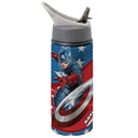 Ver imagem 2 de Garrafinha Squeeze Aluminio 600ml Bico Retrátil