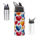 Ver imagem 3 de Garrafinha Squeeze Aluminio 600ml Bico Retrátil
