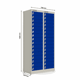 Armário de Aço Linha Bívia 32 Portas - Nk 182899 - 5