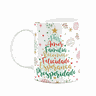 Caneca Natal - Meus Desejos de Natal - Branca - 1