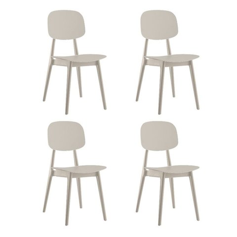 Kit com 4 Cadeiras para Sala de Jantar Vegas