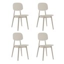 Ver imagem 1 de Kit com 4 Cadeiras para Sala de Jantar Vegas