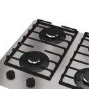 Ver imagem 4 de Cooktop Mueller 4 Bocas de Alumínio 59cm com Grade Dupla Mcg4bl Bivolt