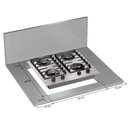 Ver imagem 6 de Cooktop Mueller 4 Bocas de Alumínio 59cm com Grade Dupla Mcg4bl Bivolt