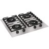 Cooktop Mueller 4 Bocas de Alumínio 59cm com Grade Dupla Mcg4bl Bivolt - 1