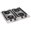 Ver imagem 1 de Cooktop Mueller 4 Bocas de Alumínio 59cm com Grade Dupla Mcg4bl Bivolt