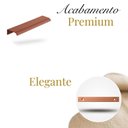 Ver imagem 2 de Kit 15 Puxador Port Gaveta Móveis Cozinh Drop Alumínio 200mm - Cobre