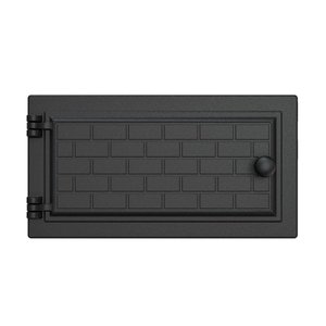 Porta de Forno a Lenha em Ferro Fundido Tijolinho 33x15cm