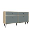 Ver imagem 2 de Cômoda com Sapateira Dupla e Duas Gavetas