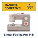 Ver imagem 2 de Mesa Tampo Bancada Máquina de Costura Singer Facilita 4411