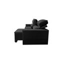 Ver imagem 3 de Sofá Reclinável Retrátil Clean 2,00m:preto