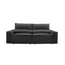 Ver imagem 2 de Sofá Reclinável Retrátil Clean 2,00m:preto