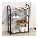 Ver imagem 2 de Sapateira 4 Andares Organizadora Porta 8 Pares de Calçados - Preto