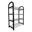 Ver imagem 1 de Sapateira 4 Andares Organizadora Porta 8 Pares de Calçados - Preto
