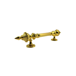 Puxador para Portas Modelo Colonial Dourado 33cm - 10
