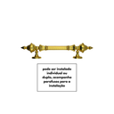 Ver imagem 5 de Puxador para Portas Modelo Colonial Dourado 33cm