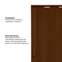 Ver imagem 5 de Kit com 2 Portas Sanfonada de Pvc 210x72cm Bariri